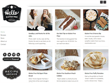 Tablet Screenshot of helloglutenfree.com